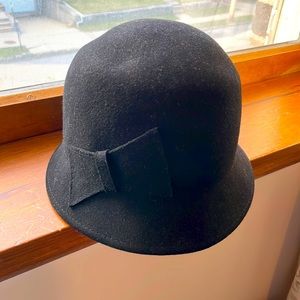 20’s style hat, Black